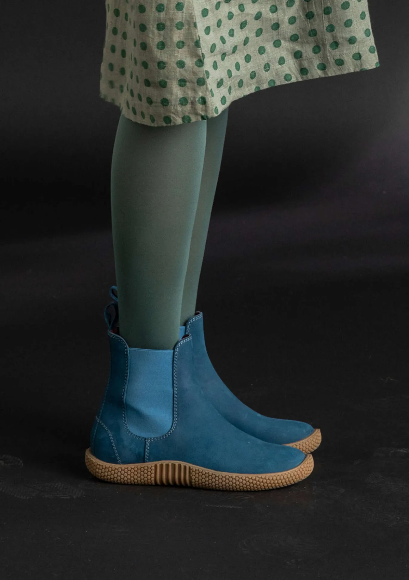 Känga i nubuck