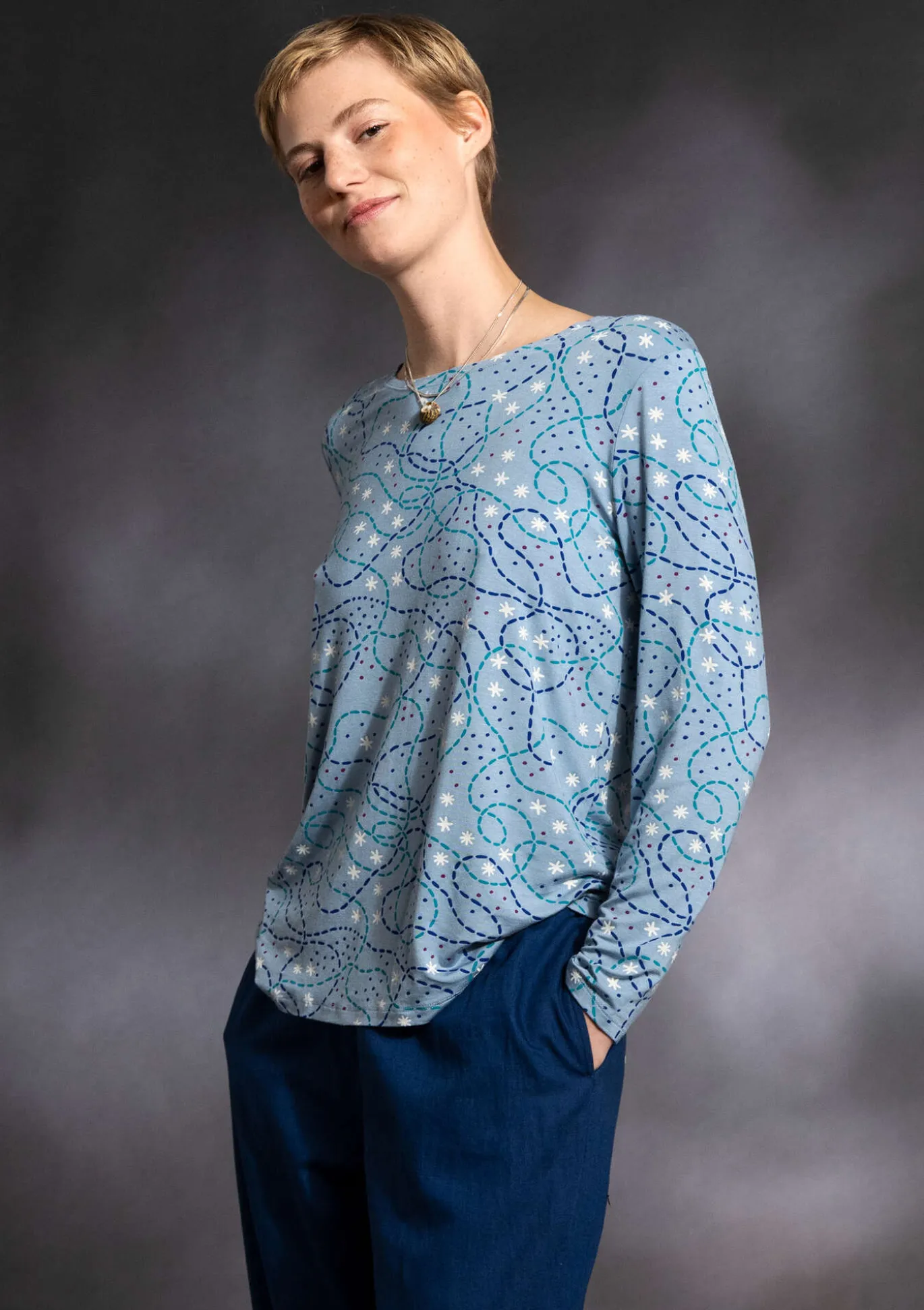 Top "Aurora" i micromodal/elastan