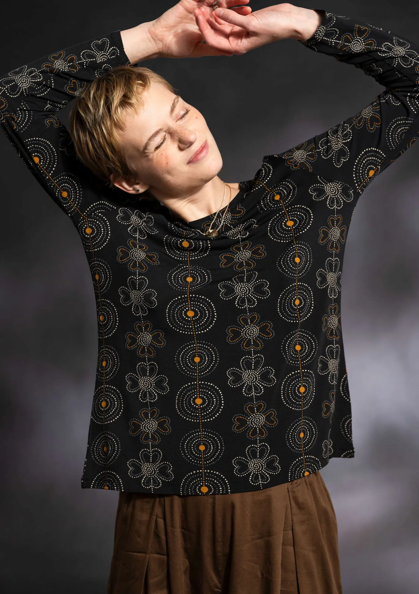 Top "Deco" i micromodal/elastan