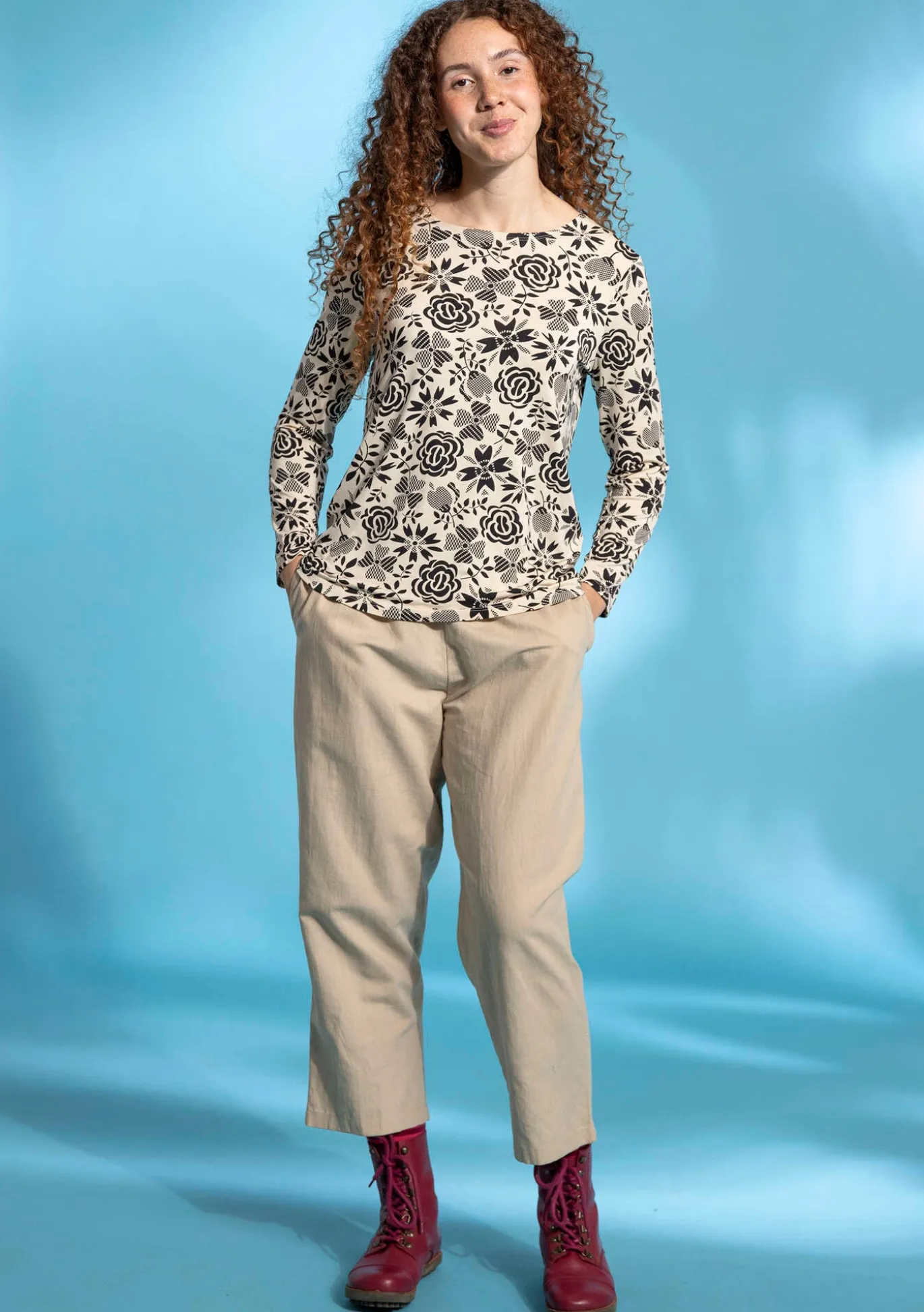 Top "Karin" i micromodal/elastan
