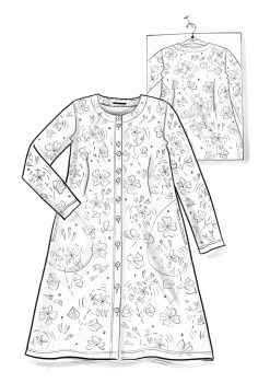 Velourklänning