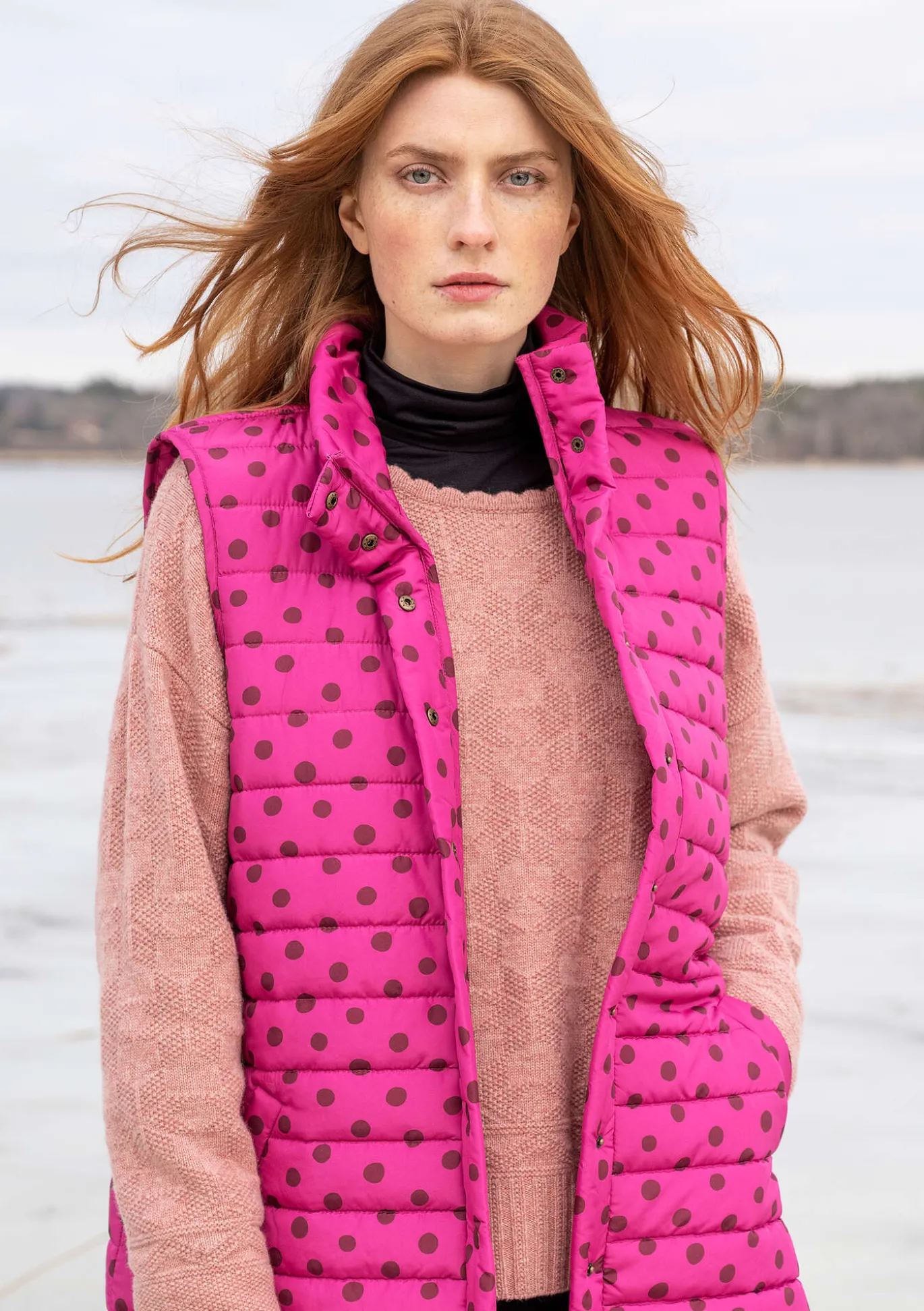 Väst "Susan" i återvunnen polyester