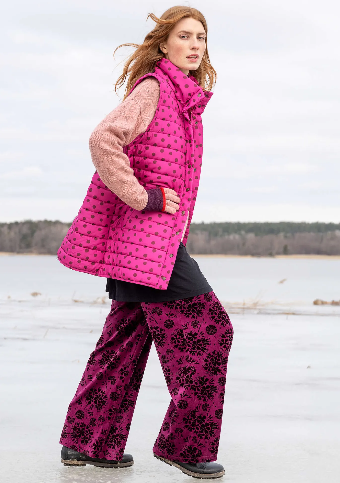 Väst "Susan" i återvunnen polyester